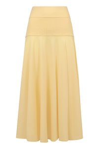 A-line midi skirt